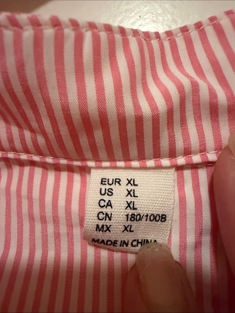 Pink Striped Ruffle Sleeve Blouse - Women - Picture 3 of 3